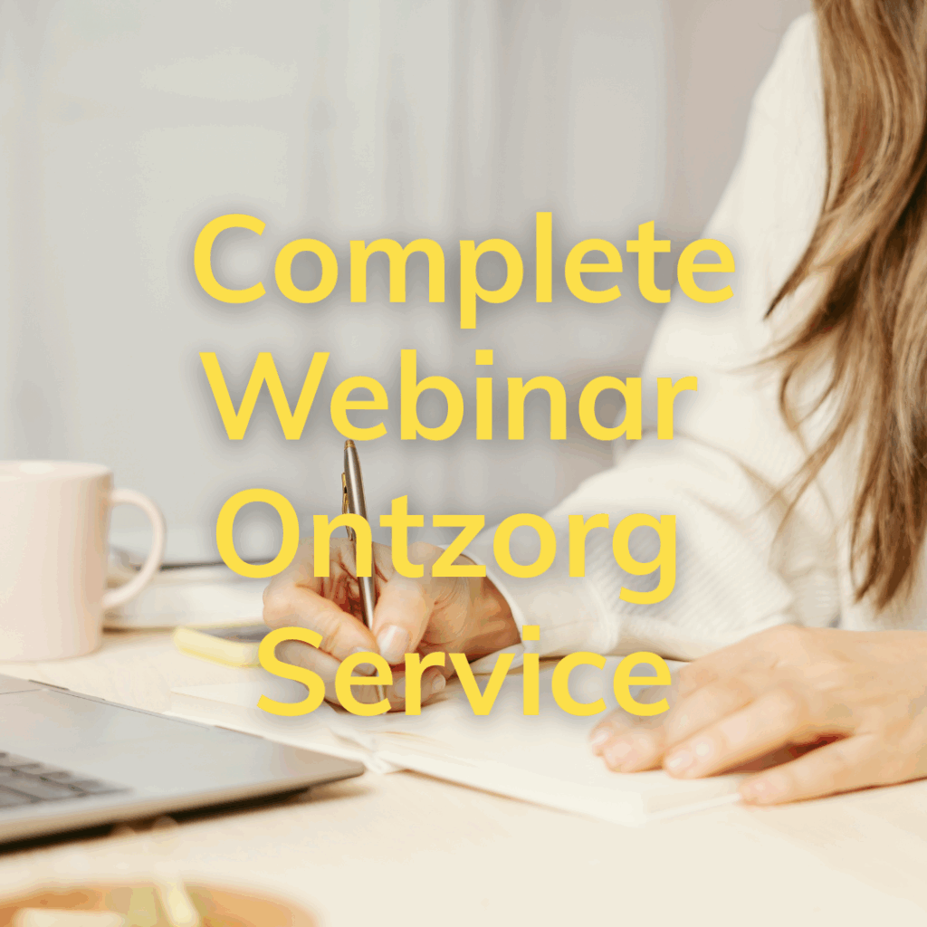 Complete webinar ontzorg service
